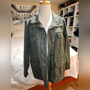 Madewell Green Utility Jacket